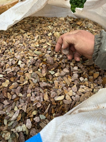 Златолит персиковый декоративная каменная крошка купить в Республике Карелия