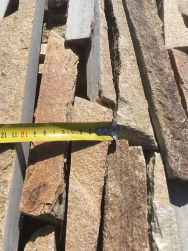 Горбушка златолит золотистый для облицовки купить в Республике Карелия