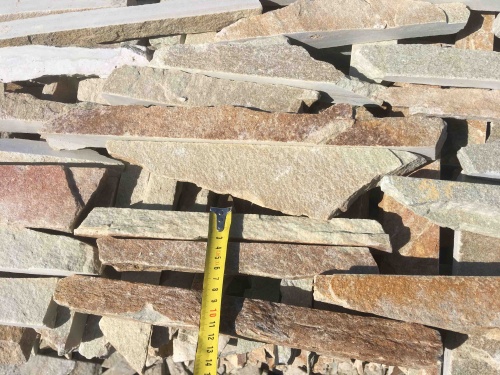 Горбушка златолит золотистый для облицовки купить в Республике Карелия