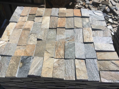 Плитка пилёная златолит Уральский для цоколя, отмостки купить в Республике Карелия