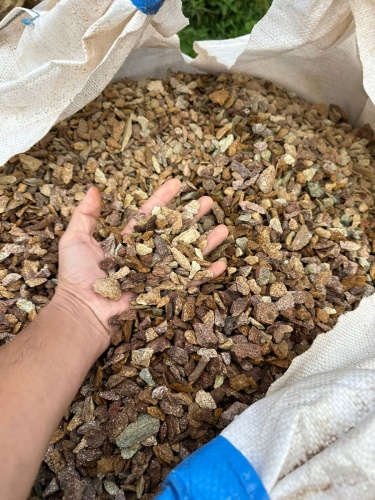 Златолит персиковый декоративная каменная крошка купить в Республике Карелия