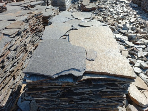 Плитняк серицит облицовочный 10-20мм купить в Республике Карелия