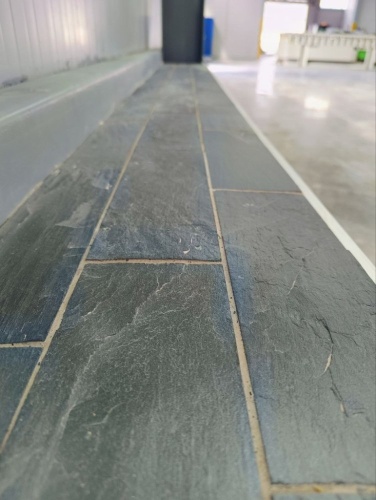 Плитка чёрная из натурального камня фасадная 30 см * 5 см, толщина 7 мм -30 мм купить в Республике Карелия