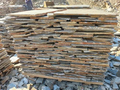 Плитняк серицит облицовочный 10-20мм купить в Республике Карелия