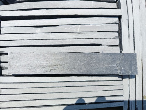 Плитка чёрная из натурального камня фасадная 30 см * 5 см, толщина 7 мм -30 мм купить в Республике Карелия