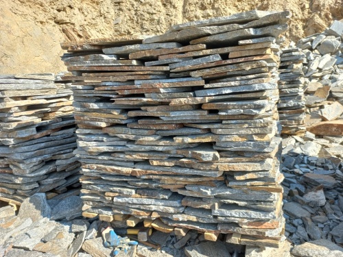 Плитняк серицит облицовочный 10-20мм купить в Республике Карелия